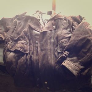 Men’s leather jacket